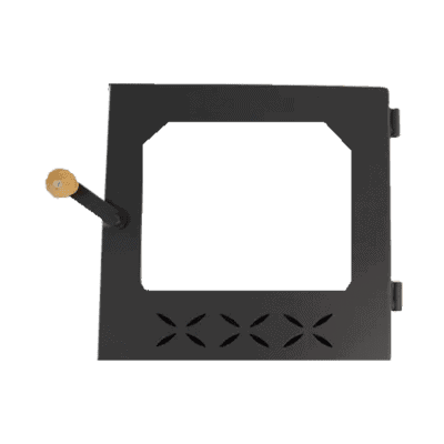 Glasdeur externe 45KW kachel